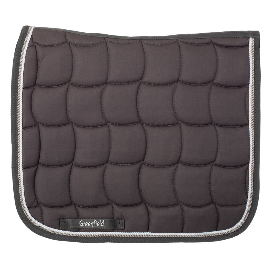 Saddle pad dressage - Grey/Grey - White/Silvergrey