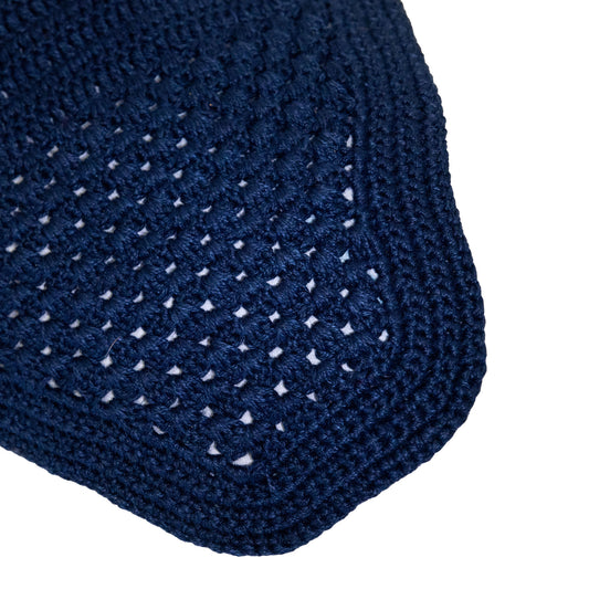 Flyveil pony - Straight - navy