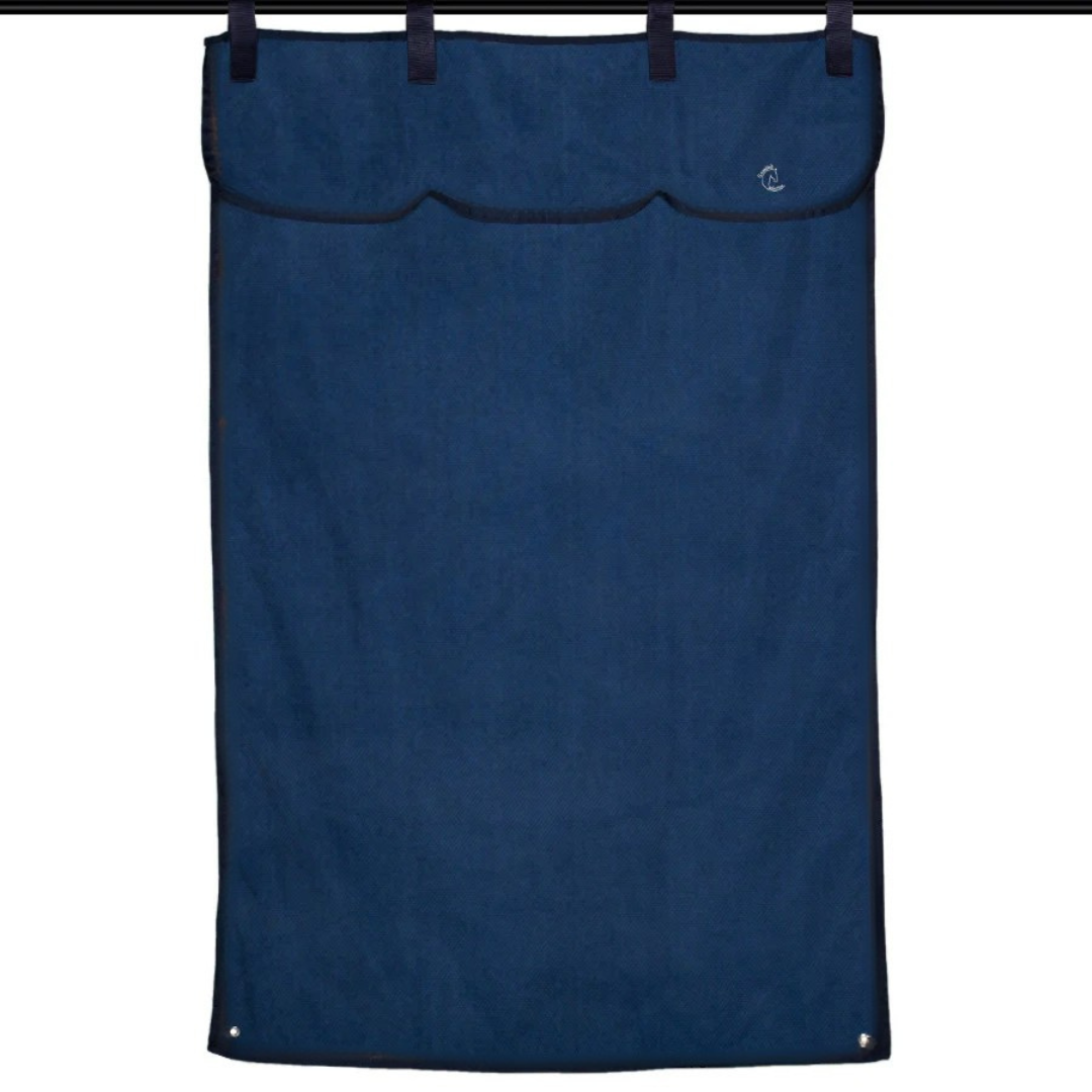Stalgordijn blauw/blauw - blauw