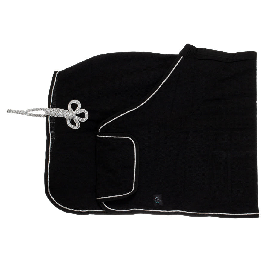 Chemise de remise des prix nid d'abeille - noir/noir-argent