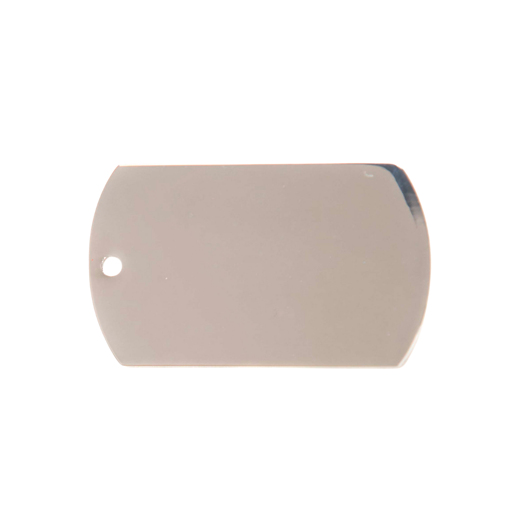 Key chain tag - horizontal