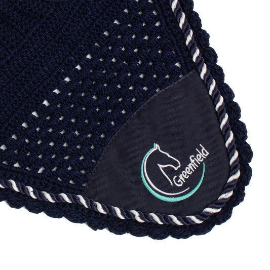Flyveil pony - navy/navy-mix with GF logo