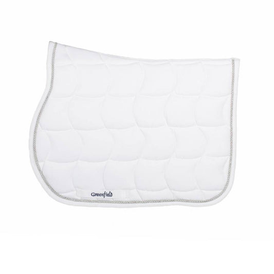 Pony - Schabracke - weiß/weiß-silbergrau