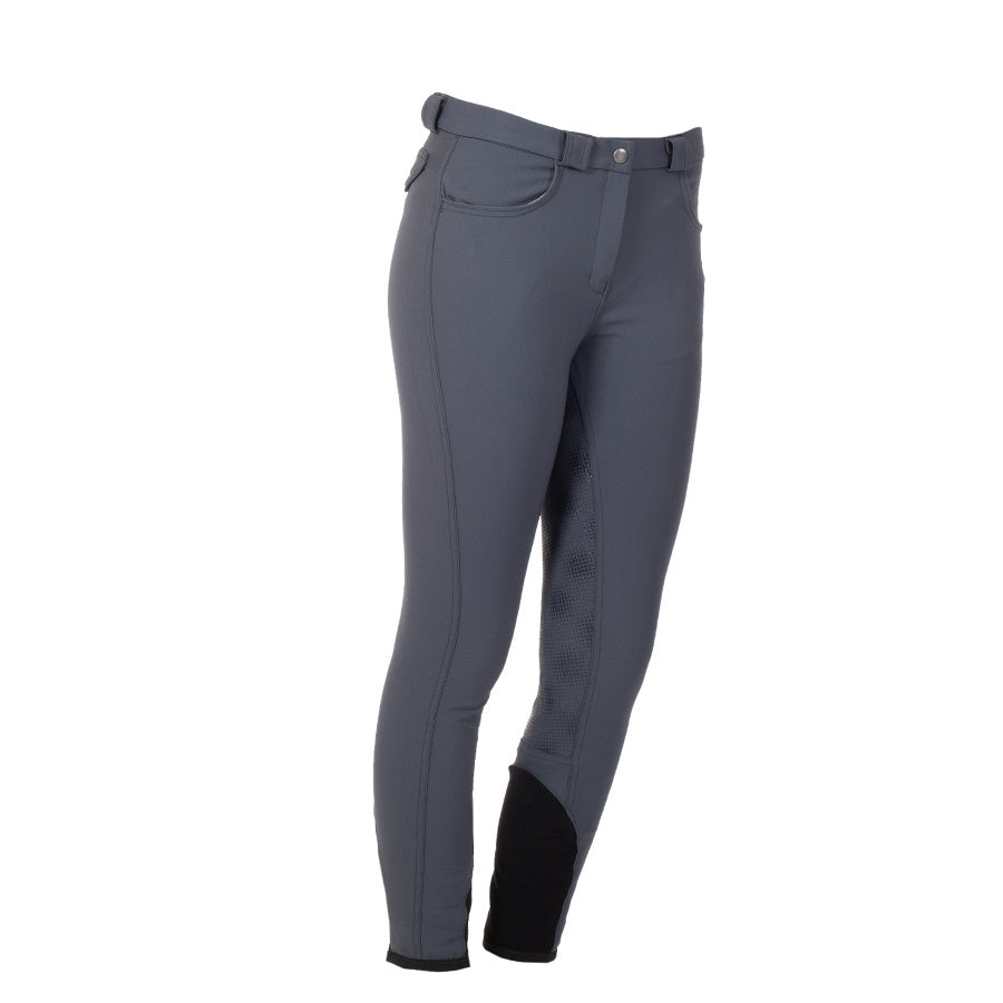 Rijbroek heren - grijs – zitvlak met grip