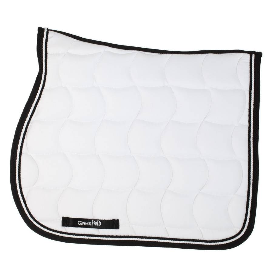 Tapis de selle Classic – blanc/noir-noir/blanc