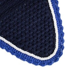Poney - Bonnet Classic - bleu marine/bleu royal-blanc