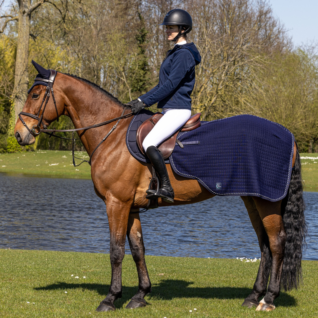 Carré couvre-reins thermo - bleu marine/bleu marine - mix