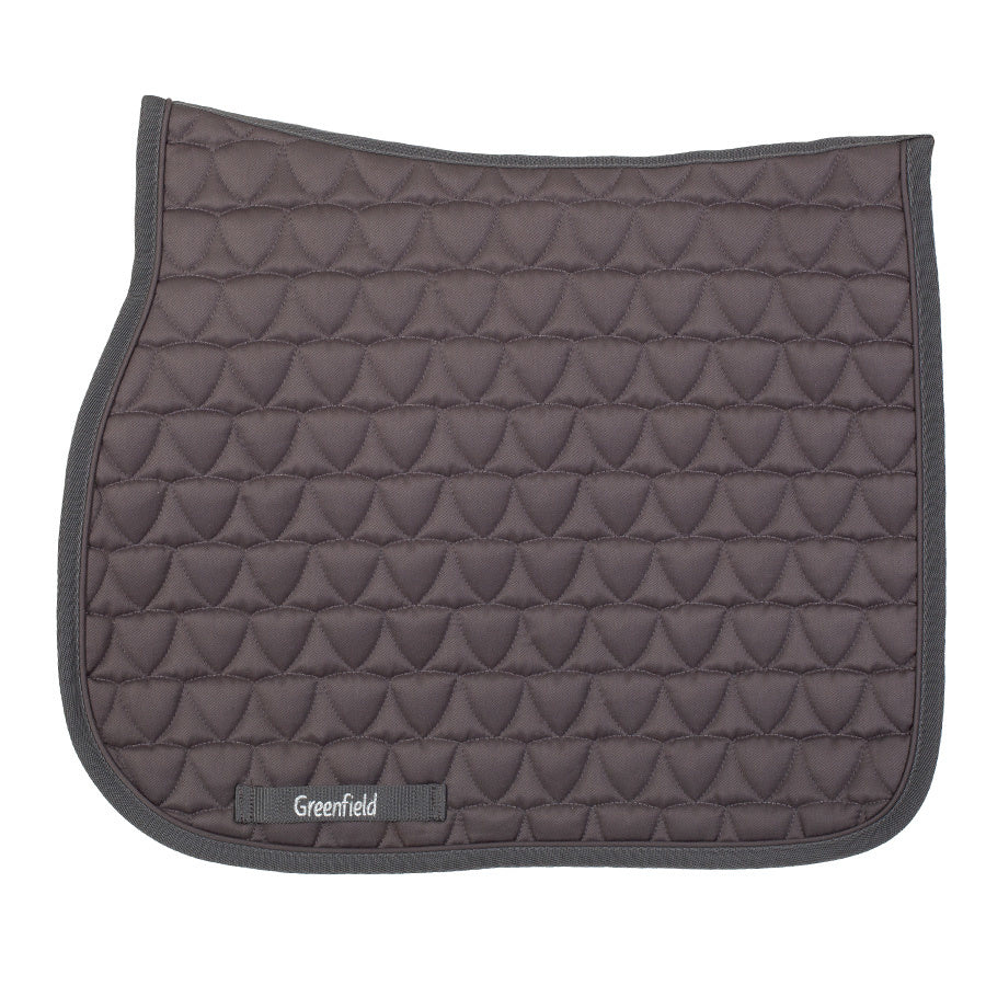 Sattelunterlage Shield - grau/grau- grau
