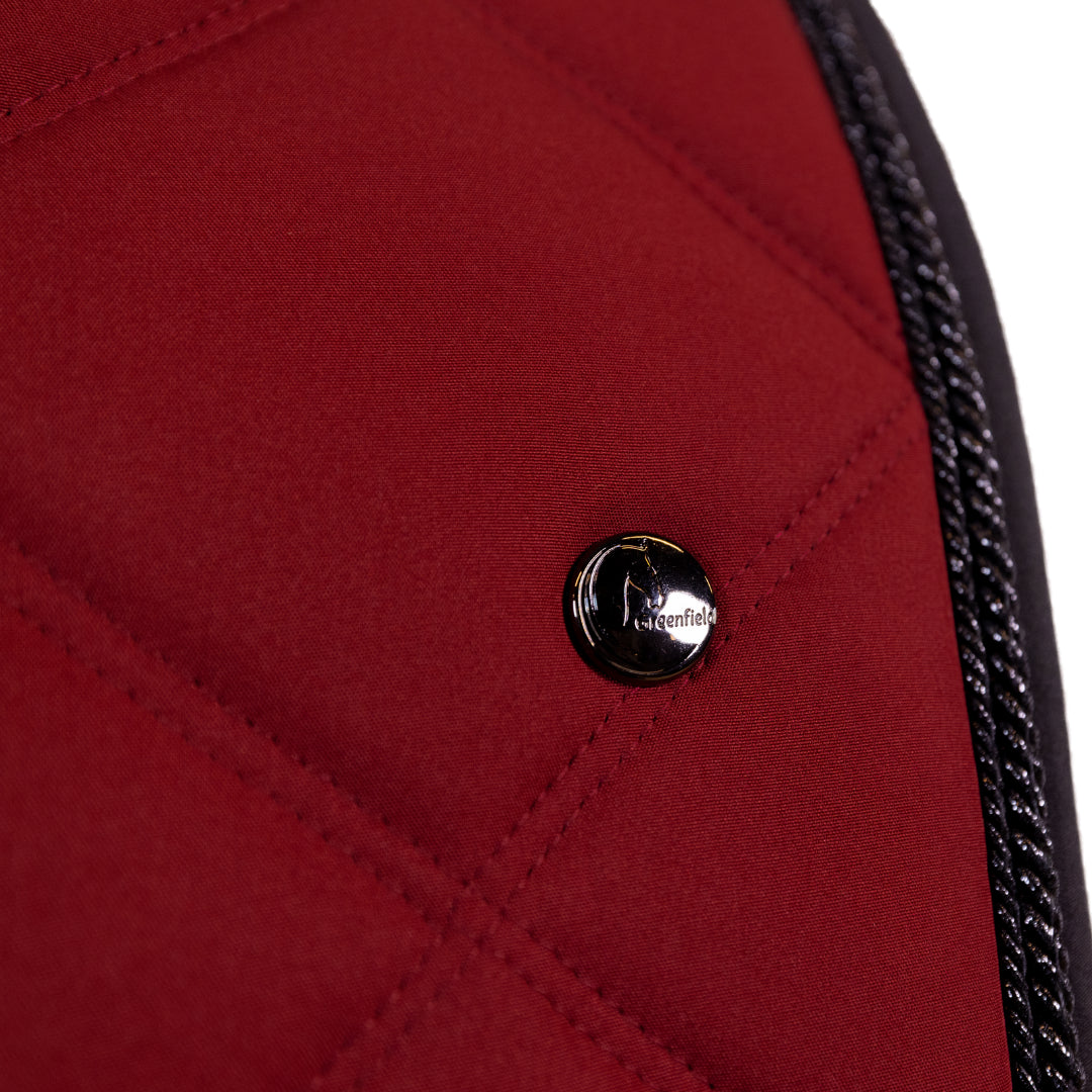 Zadeldoek Diamond - Sparkle bordeaux