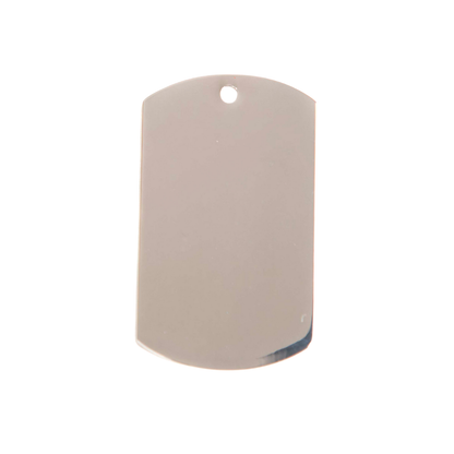 Key chain tag - vertical