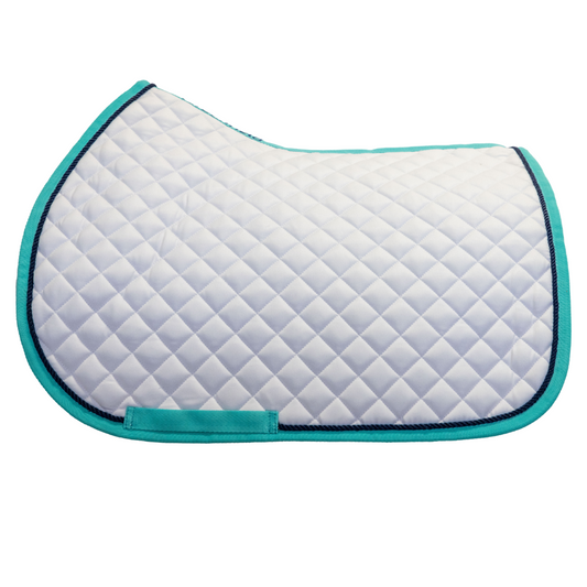 Schabracke Cookie - Weiß/Mintgrün - Navy