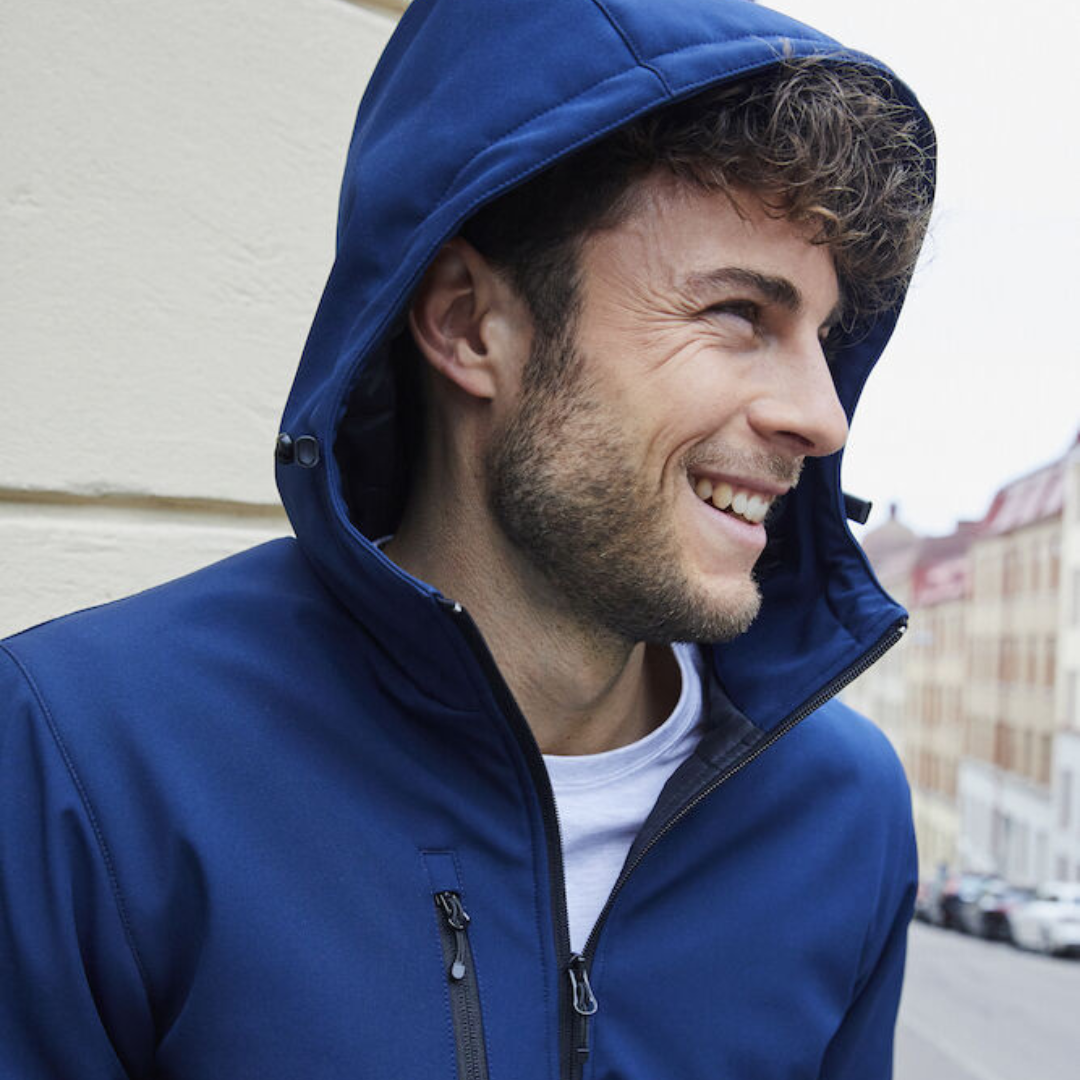 Herren - Wattierter Hoody Softshell