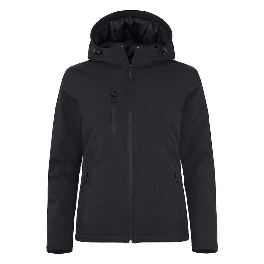 Ladies - Padded hoody Softshell
