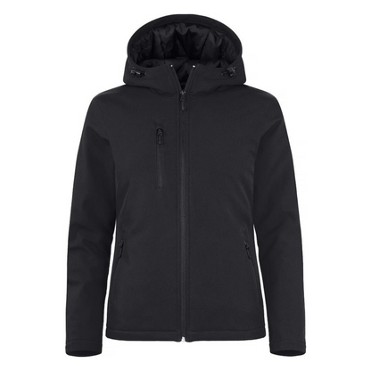 Ladies - Padded hoody Softshell