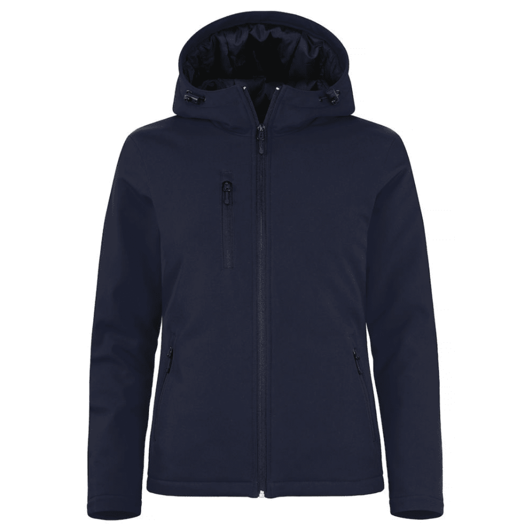 Ladies - Padded hoody Softshell