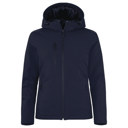 Ladies - Padded hoody Softshell