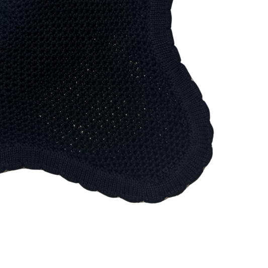 Classic soundless flyveil - black