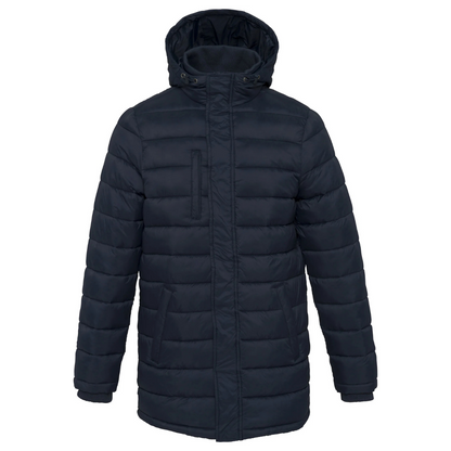Herren - Lange Jacke mit Kapuze