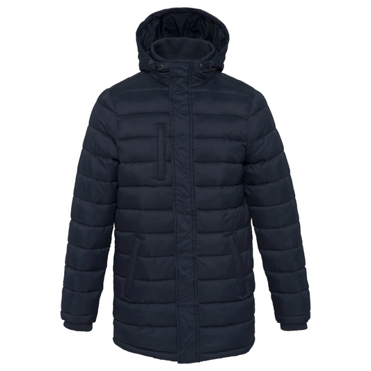 Herren - Lange Jacke mit Kapuze