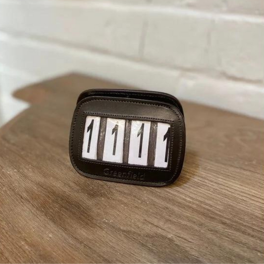 Number holder 4 digits