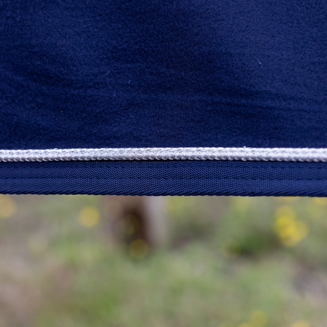 Fleece publicity rug - navy/navy-silver