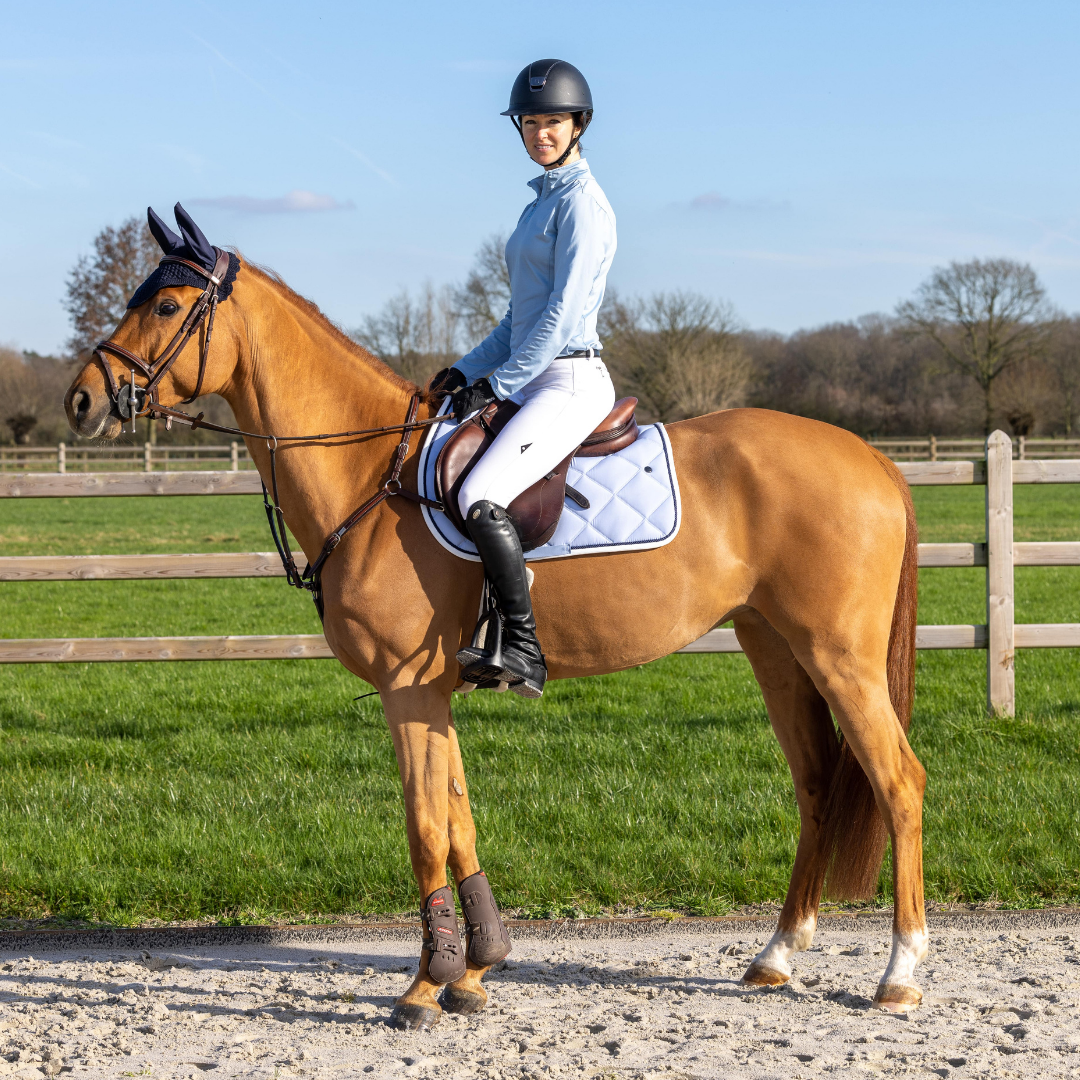 Saddle pad Diamond - mystic blue