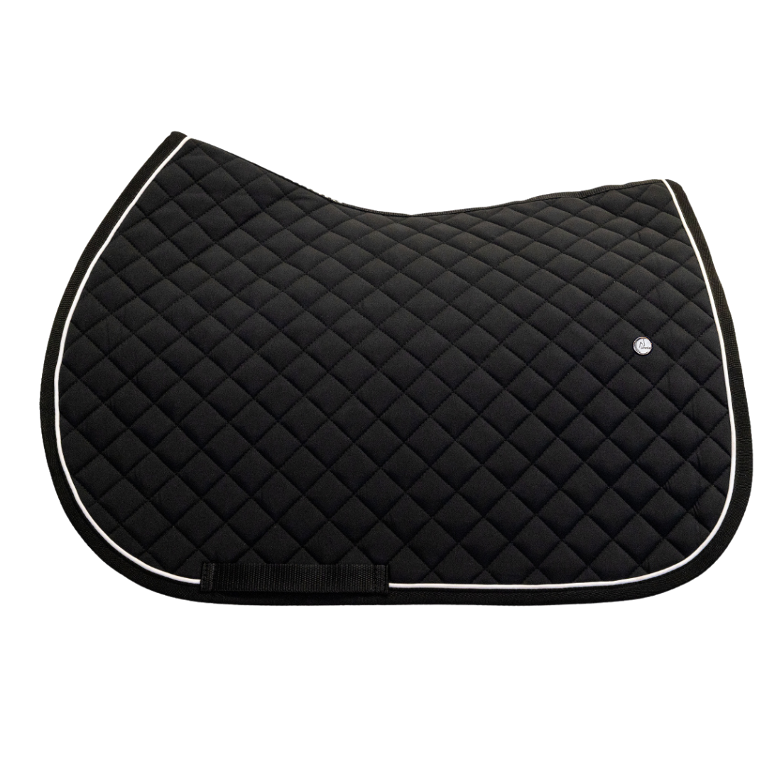 Saddle pad Cookie pony - black/black-white