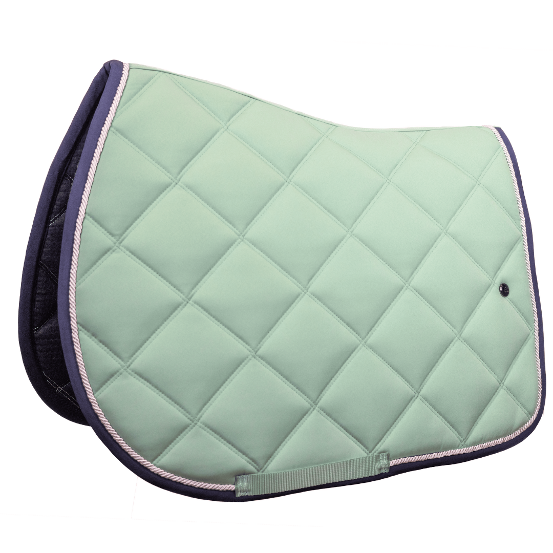 Tapis de selle Diamond - vert menthe