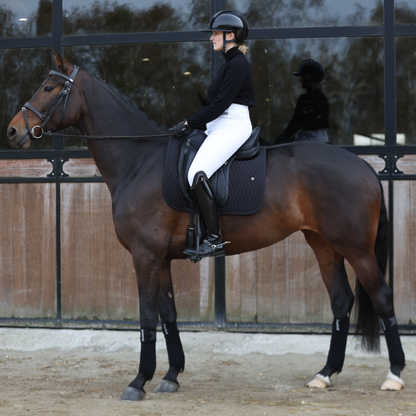 Schabracke Arrow Dressur - schwarz/schwarz-schwarz