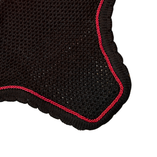 Bonnet Classic - noir/noir-rouge