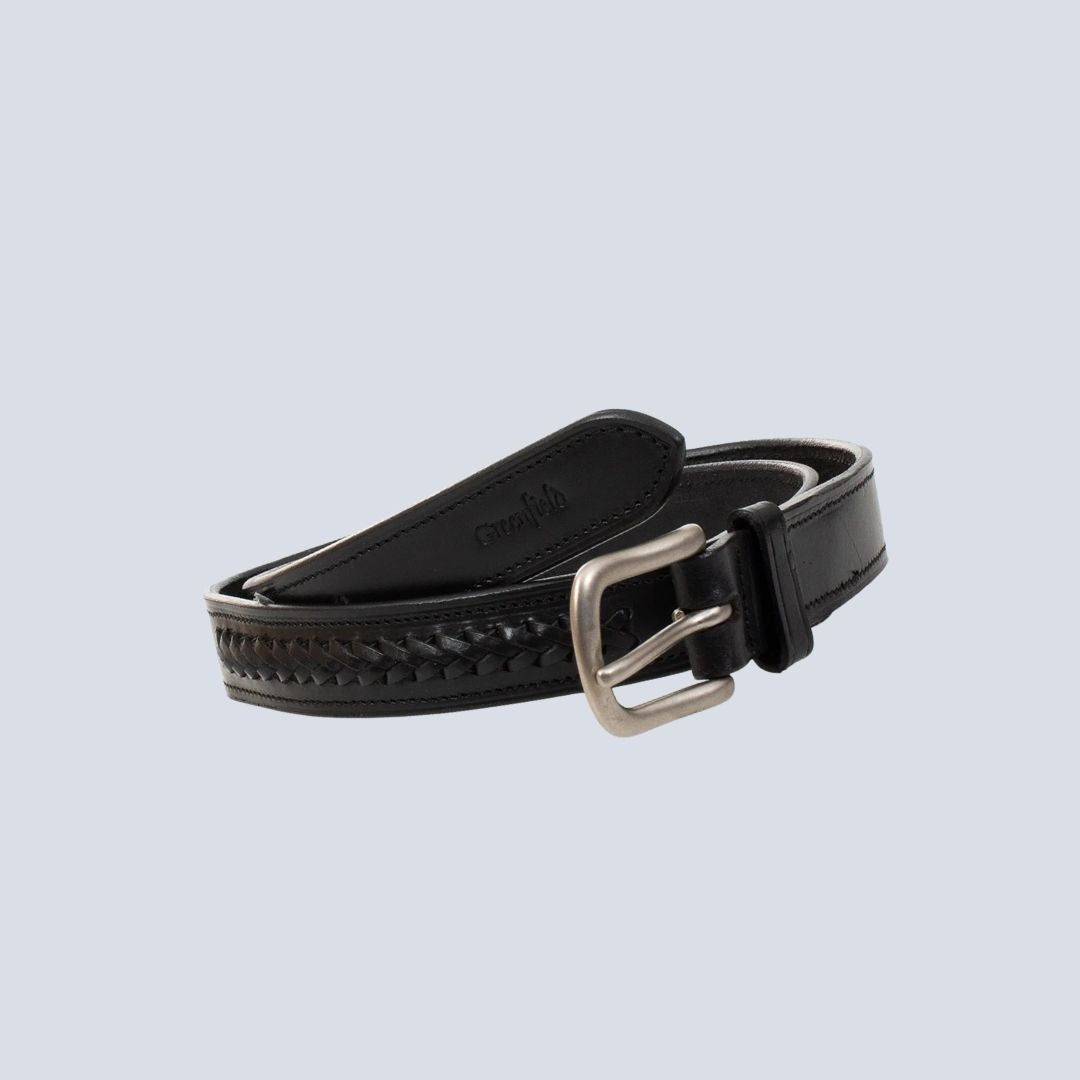 Ceinture avec détails tressés