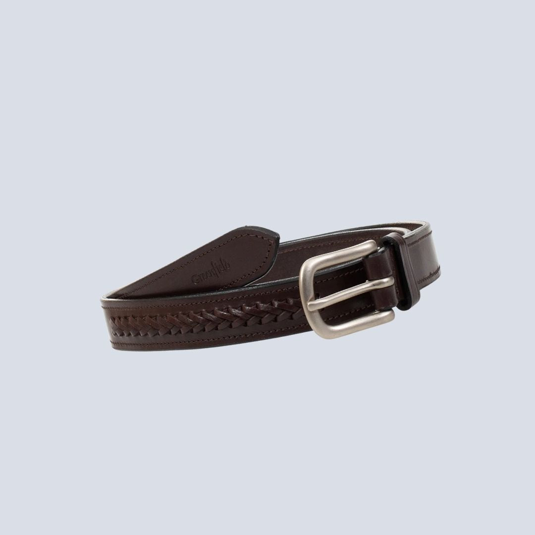 Ceinture avec détails tressés