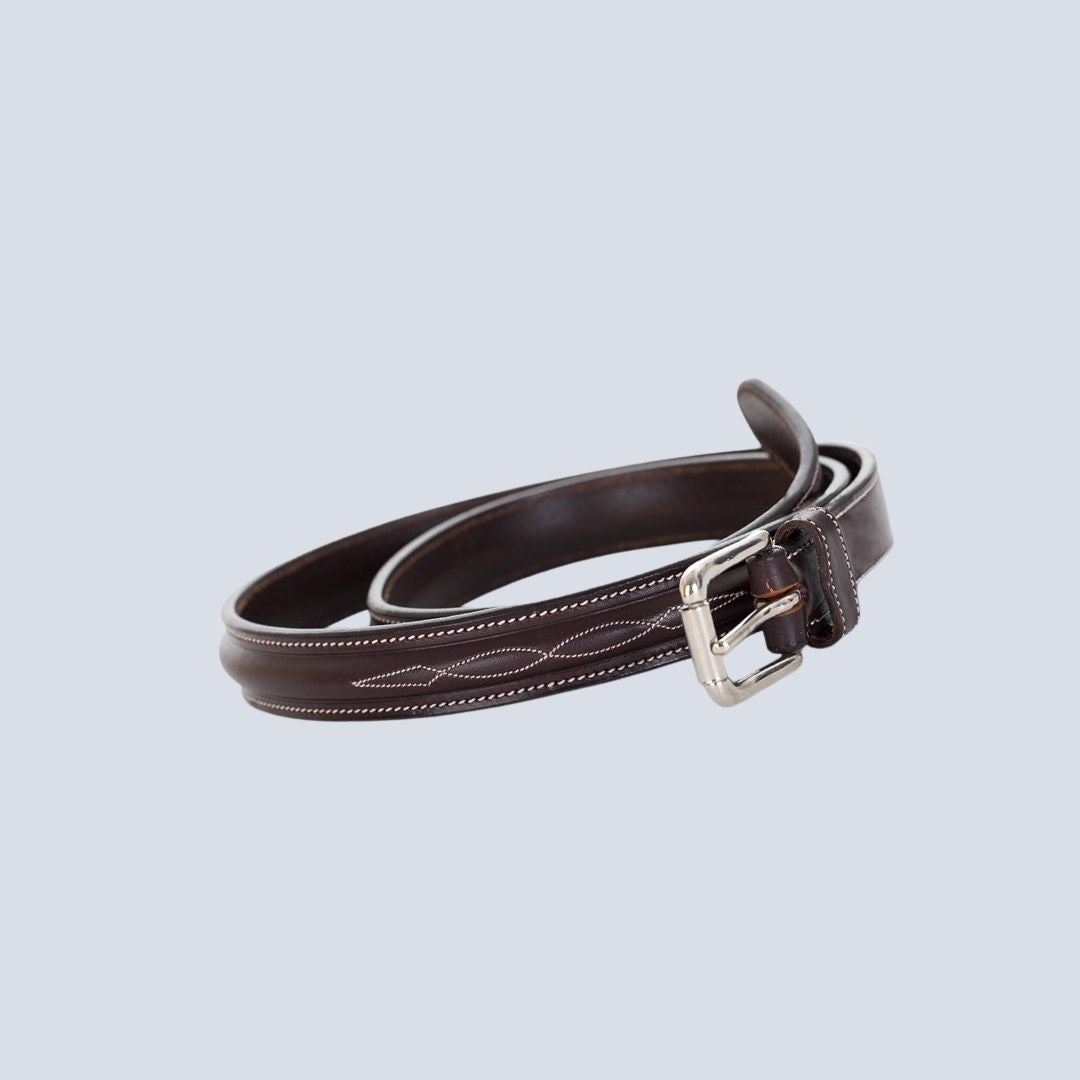 Ceinture avec surpiqûres