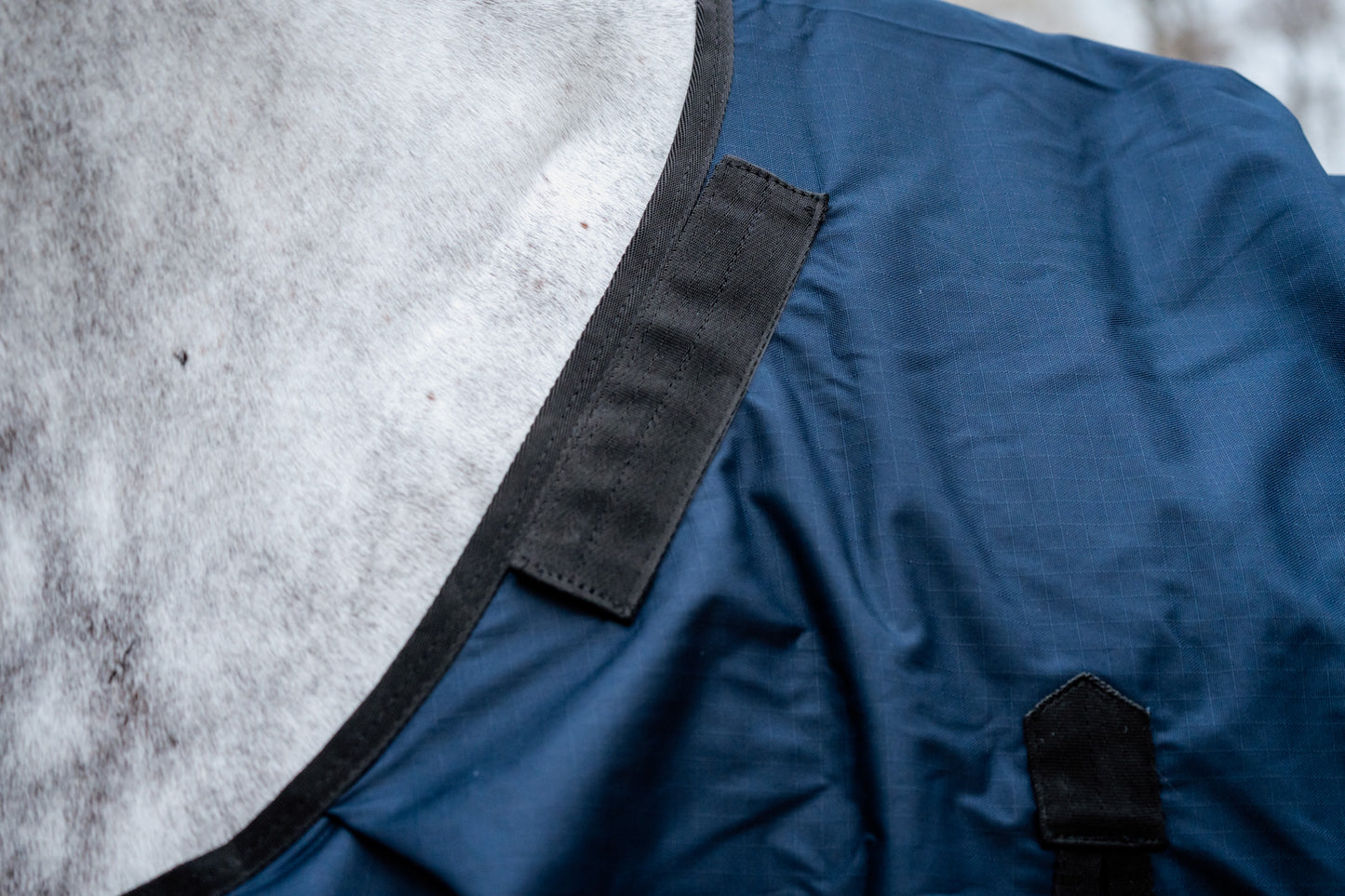 Buitendeken 100 gram - blauw 2.0 