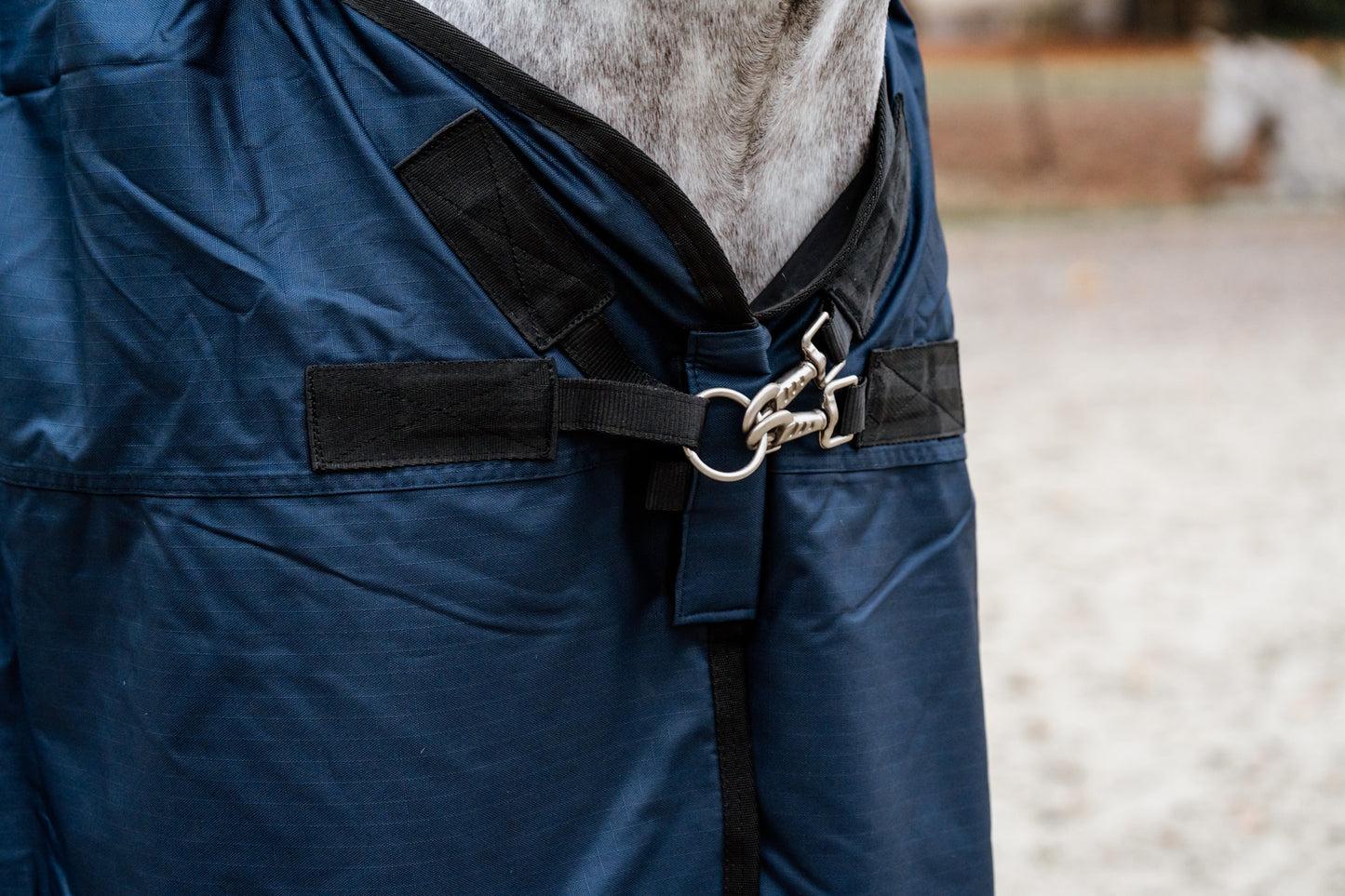 Buitendeken 100 gram - blauw 2.0 