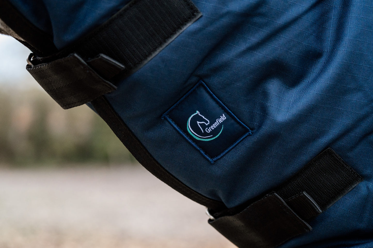 Afneembaar nekstuk - blauw