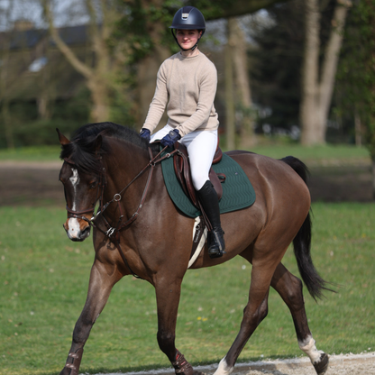 Saddle pad Arrow - green/green-green