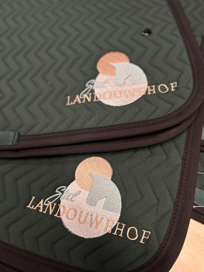 Tapis de selle Arrow - vert/noir - noir