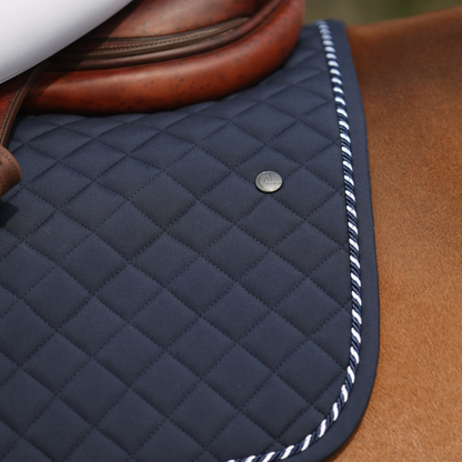 Saddle pad cookie - navy/navy-mix