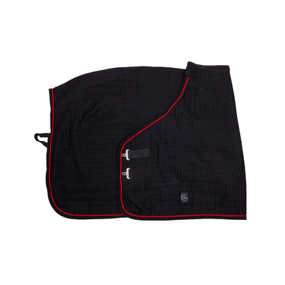 Thermo rug - black/black-red
