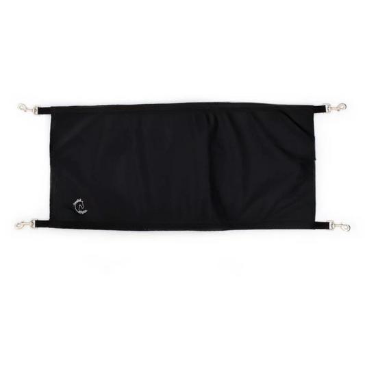 Boxentürvorhang schwarz/schwarz - schwarz