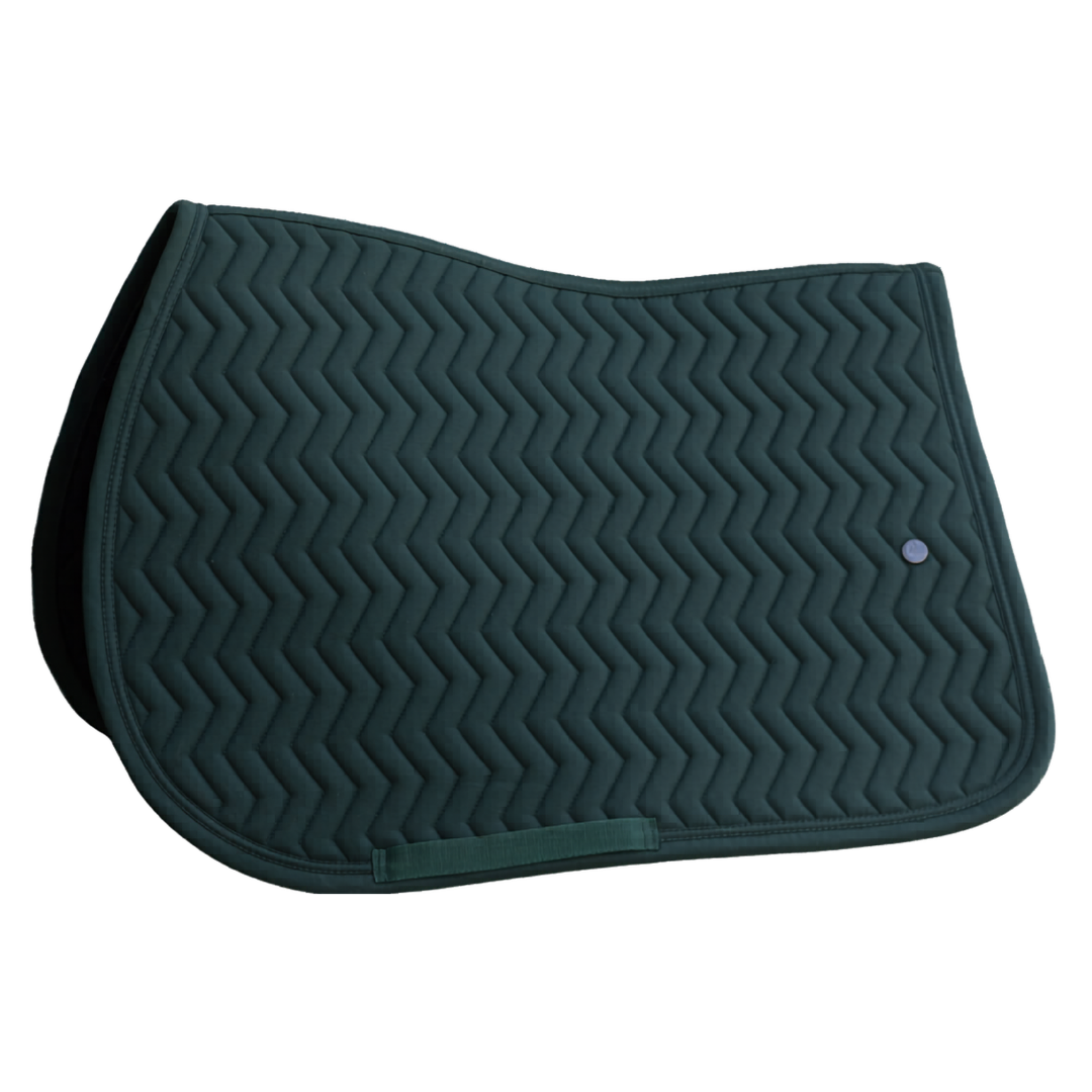 Saddle pad Arrow - green/green-green