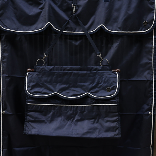 Sac de rangement bleu marine/bleu marine - blanc