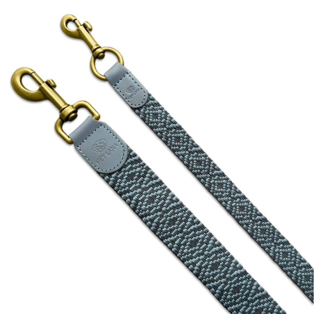 Dog Leash - Anthracite/Ice blue