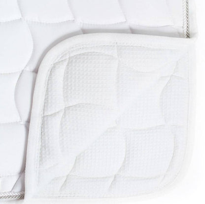 Zadeldoek Classic dressuur - wit/zwart - wit/zwart