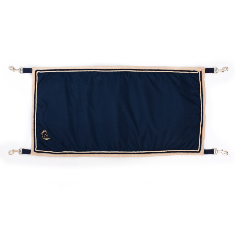 Staldeurdoek blauw/beige - blauw/beige