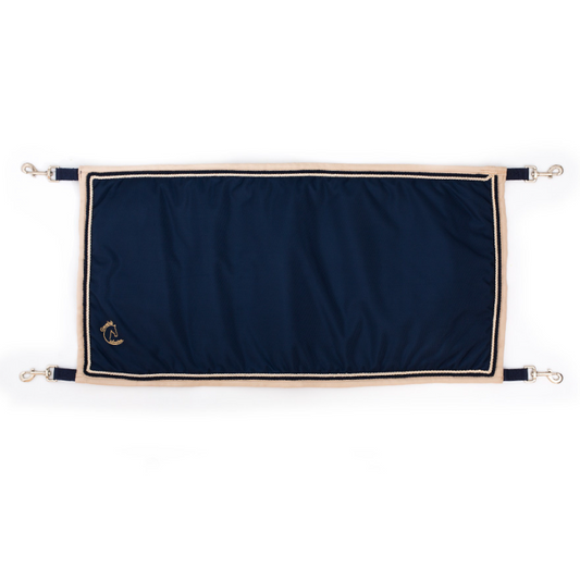 Porte de boxe bleu marine/beige - bleu marine/beige