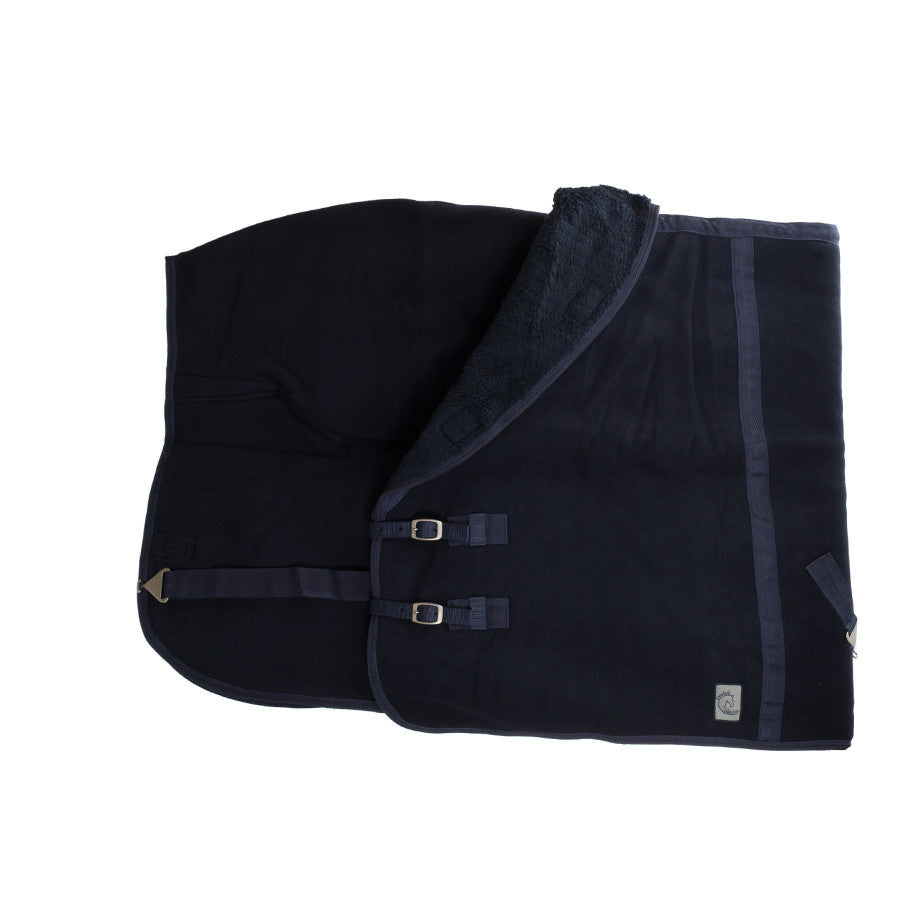 Teddy fleece deluxe - blauw