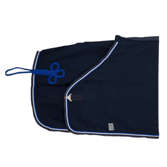 Honeycomb rug - navy/navy-white/royalblue