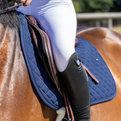 Saddle pad cookie - navy/navy-navy